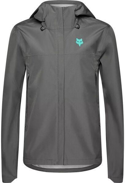 Fox RANGER 2.5L WATER JACKET SG Cyklistická bunda, tmavo sivá, veľkosť