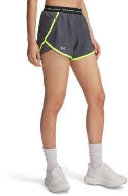 Under Armour FLY BY 3'' NOVELTY SHORT Dámske šortky, sivá, veľkosť