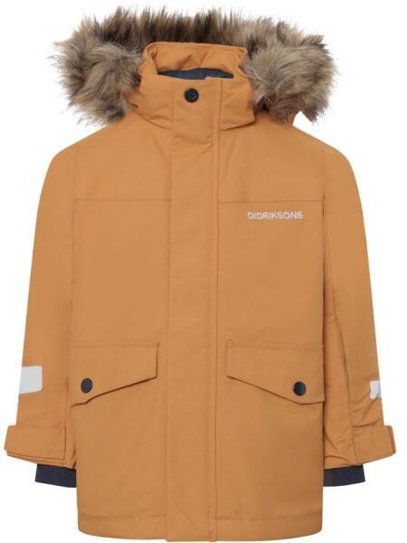 DIDRIKSONS BJÄRVEN Chlapčenská bunda, žltá, veľkosť