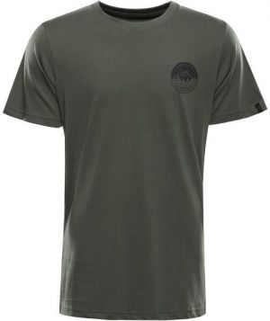 ALPINE PRO TERMES 3 Pánske tričko, tmavo zelená, veľkosť 5XL