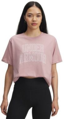 Under Armour RIVAL CAMPUS Dámske tričko, ružová, veľkosť L
