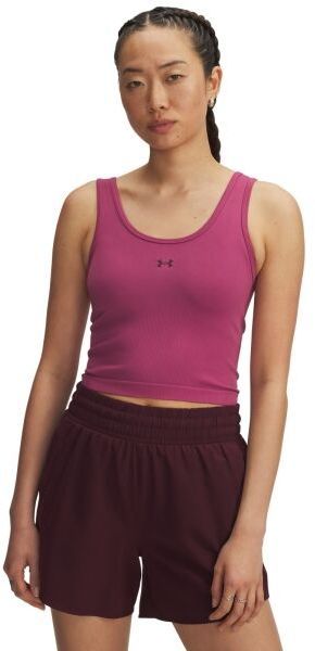 Under Armour VANISH SEAMLESS TANK Dámske tielko, červená, veľkosť L