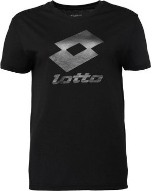 Lotto SMART W III TEE Dámske tričko, čierna, veľkosť