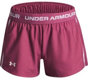 Under Armour TECH PLAY UP Dievčenské krátke nohavice, červená, veľkosť XL