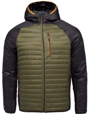 REGATTA OUTDOORS ROWAK Pánska bunda, tmavo zelená, veľkosť