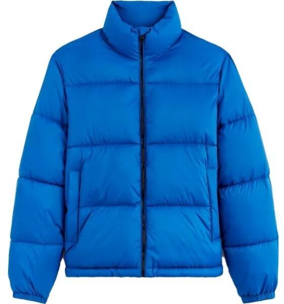 CELIO CUPARIGI Pánska zimná bunda, modrá, veľkosť