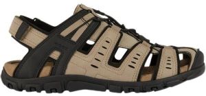 Geox UOMO SANDAL STRADA Pánske sandále, béžová, veľkosť