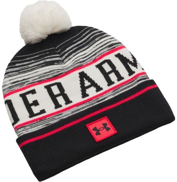 Under Armour HALFTIME POM Zimná čiapka, čierna, veľkosť