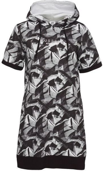Russell Athletic SS HOODY DRESS Dámske šaty, čierna, veľkosť