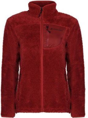 ALPINE PRO FERADA Dámska flísová mikina, vínová, veľkosť