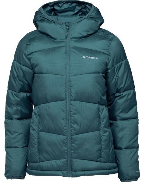 Columbia FIVEMILE BUTTE HOODED JACKET Dámska zimná bunda, zelená, veľkosť