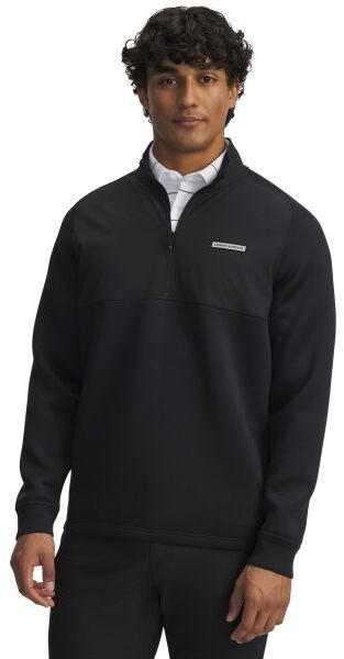 Under Armour DRIVE PRO HYBRID Pánska mikina, čierna, veľkosť L