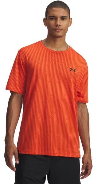 Under Armour TECH VENT JACQUARD Pánske tričko, oranžová, veľkosť L