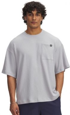 Under Armour RIVAL WAFFLE Pánske tričko, sivá, veľkosť L