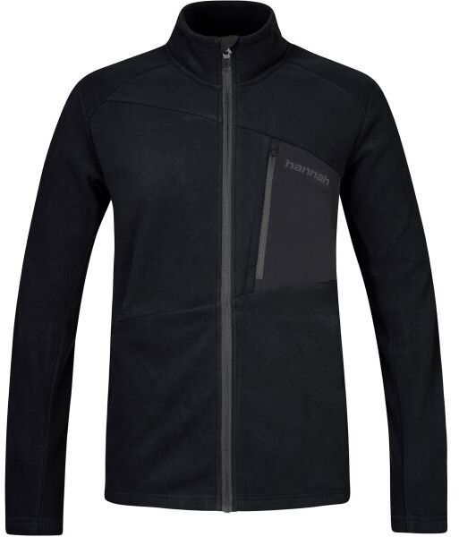 Hannah ARTURO Pánska flísová mikina, čierna, veľkosť