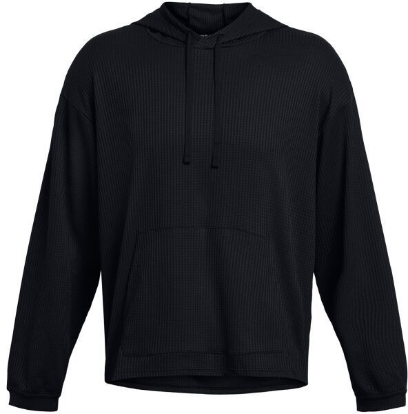 Under Armour RIVAL WAFFLE Pánska mikina, čierna, veľkosť