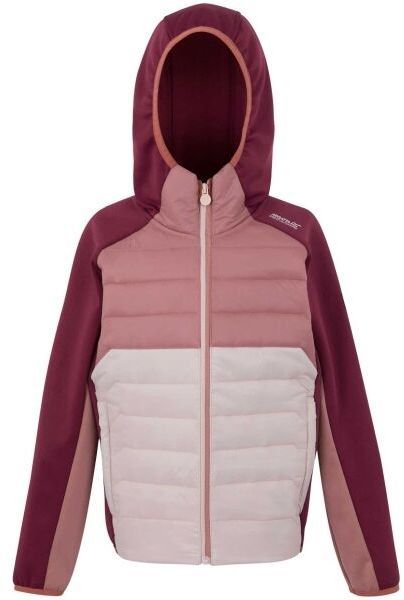 REGATTA OUTDOORS KIELDER IX HYBRID JR Detská bunda, ružová, veľkosť 7-8Y
