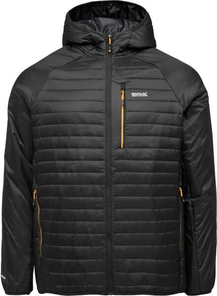 REGATTA OUTDOORS ROWAK Pánska bunda, čierna, veľkosť