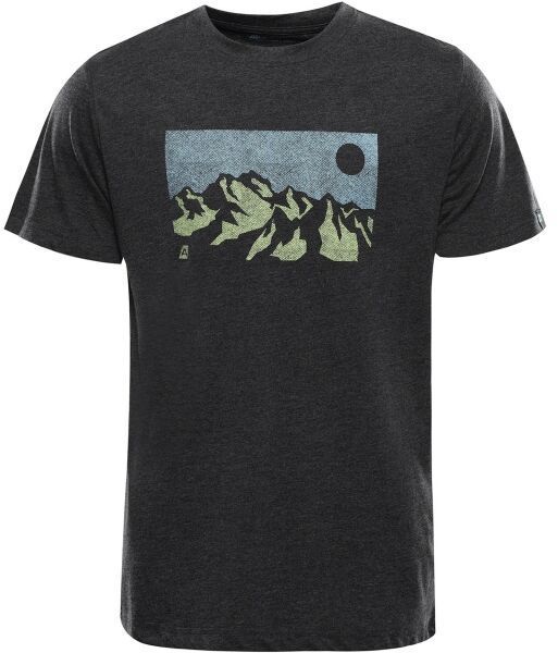 ALPINE PRO GREM 2 Pánske tričko, čierna, veľkosť