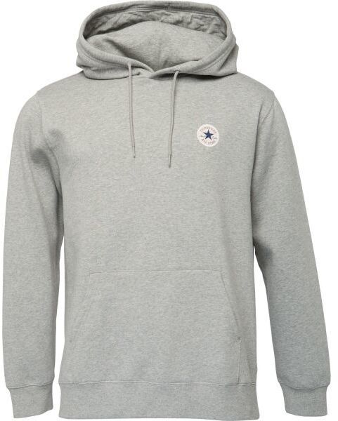 Converse STANDARD FIT CORE CHUCK PATCH HOODIE BB Pánska mikina, sivá, veľkosť