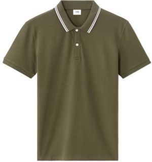CELIO LEPRIME Pánska polokošeľa, khaki, veľkosť