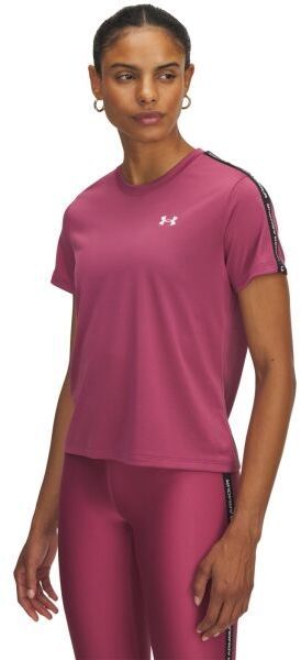 Under Armour TECH WORDMARK TAPE Dámske športové tričko, červená, veľkosť S