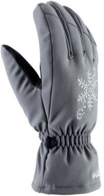 Viking ALIANA Dámske lyžiarske rukavice, sivá, veľkosť