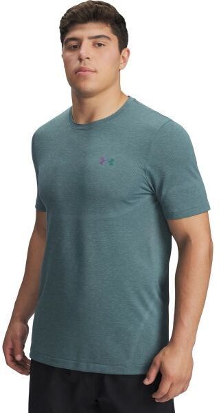 Under Armour RUSH LEGACY Pánske športové tričko, svetlomodrá, veľkosť L