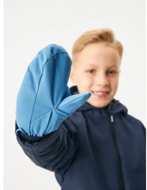 UNUO POLAR Detské zimné rukavice, modrá, veľkosť