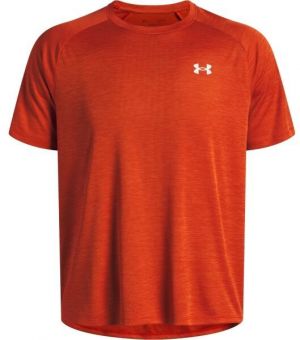 Under Armour TECH TEXTURED Pánske tričko, oranžová, veľkosť M