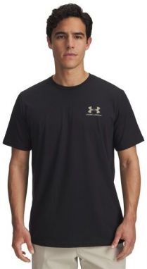 Under Armour SPORTSTYLE LC SS Pánske tričko, čierna, veľkosť