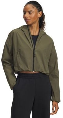 Under Armour UNSTOPPABLE WOVEN RIPSTOP Dámska ľahká bunda, khaki, veľkosť M