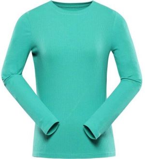 NAX KADESA Dámske tričko s dlhým rukávom, zelená, veľkosť