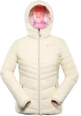 ALPINE PRO EROMA Dámska zimná bunda, béžová, veľkosť