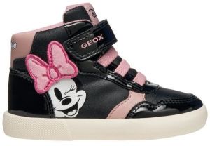 Geox B GISLI Dievčenská voľnočasová obuv, čierna, veľkosť