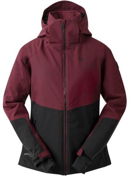 Dare2b FLURRY II Dámska lyžiarska bunda, vínová, veľkosť