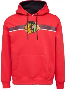 FANATICS CHICAGO BLACKHAWKS WRIST SHOT HOODIE Mikina, červená, veľkosť