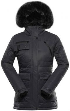 ALPINE PRO WERDA Dámska zimná bunda, čierna, veľkosť