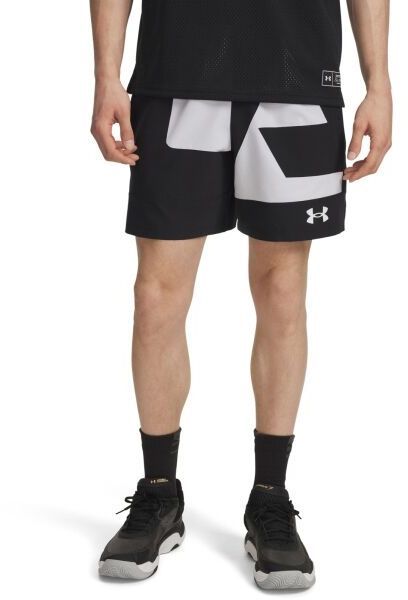 Under Armour ZONE WOVEN GRAPHIC Pánske šortky, čierna, veľkosť M