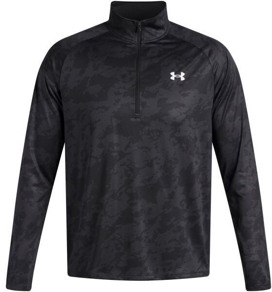 Under Armour TECH 2.0 1/2 ZIP Pánske tričko, čierna, veľkosť M