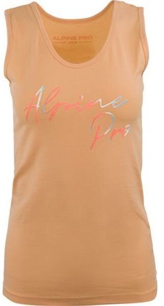 ALPINE PRO ONA Dámske letné tielko, oranžová, veľkosť