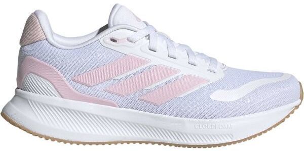 adidas RUNFALCON 5 J Detská halová obuv, biela, veľkosť 38
