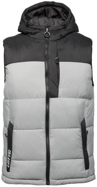 Lotto ADONY Pánska prešívaná vesta, sivá, veľkosť