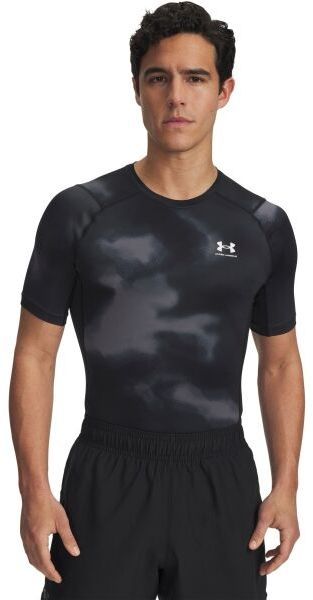 Under Armour HEATGEAR ARMOUR Pánske tričko, čierna, veľkosť L