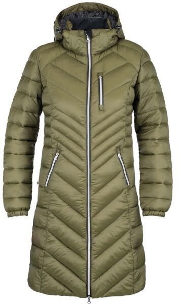 CERVA SURE SYLVIA LADY Dámsky kabát, khaki, veľkosť