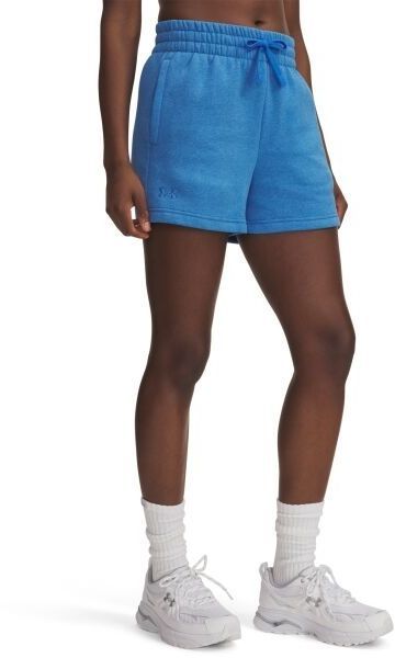 Under Armour RIVAL FLEECE Dámske kraťasy, svetlomodrá, veľkosť L