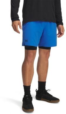 Under Armour VANISH WOVEN 2IN1 STS Pánske krátke nohavice, modrá, veľkosť L