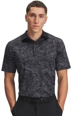 Under Armour PLAYOFF 3.0 Pánske golfové tričko, čierna, veľkosť M