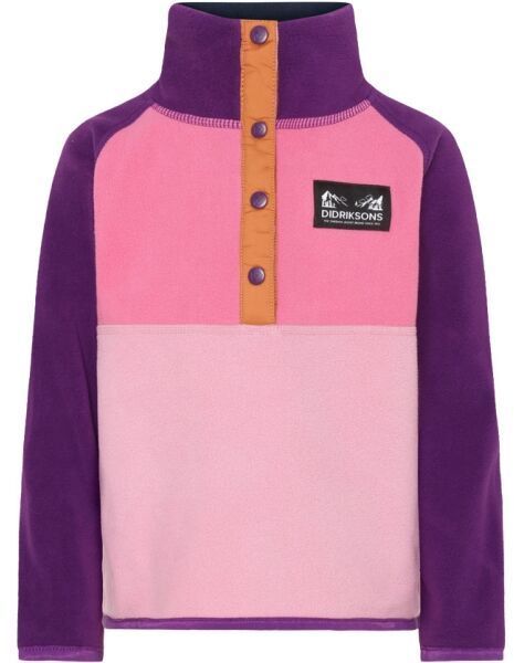 DIDRIKSONS MONTE Dievčenská mikina, ružová, veľkosť
