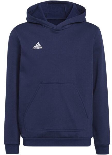 adidas ENT22 HOODY Y juniorská futbalová mikina, tmavo modrá, veľkosť